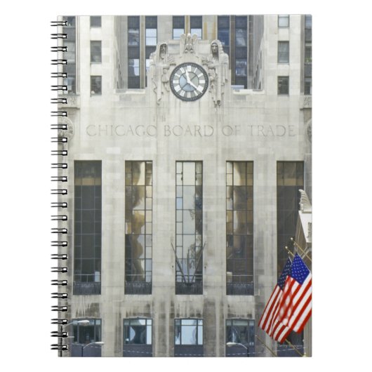 "The Chicago Board of Trade, Chicago, Illinois" Notitieboek (Voorkant)