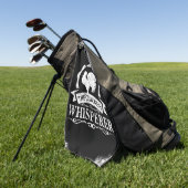The Chicken Whisperer Funny Golfhanddoek (Groen)