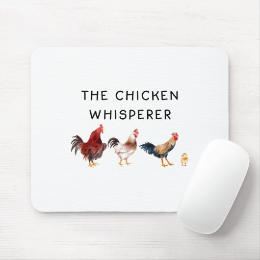 The Chicken Whisperer Funny  Muismat (Met muis)