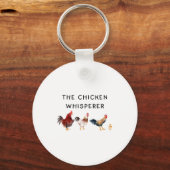 The Chicken Whisperer Funny  Sleutelhanger (Voorkant)