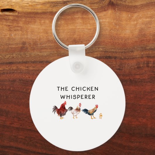 The Chicken Whisperer Funny  Sleutelhanger (Voorkant)