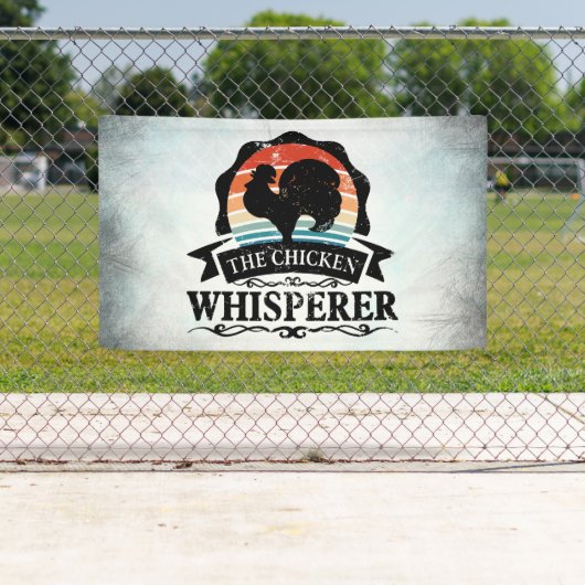 The Chicken Whisperer Funny Spandoek (Insitu)