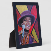 The Child Prodigy Painting by Alfred Fox Fotoplaat (Zijkant)