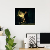 The Children of King Edward IV of England, 1852 Poster (Thuiskantoor)