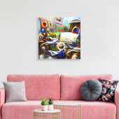 The Child's Mind van Shaw Foundation Canvas Afdruk (Insitu (Woonkamer))