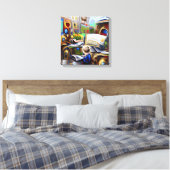 The Child's Mind van Shaw Foundation Canvas Afdruk (Insitu (Slaapkamer))