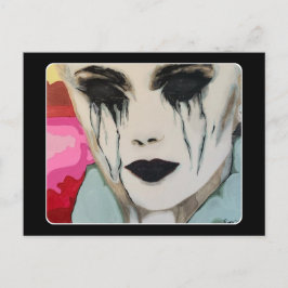 'The Chill' schilderij op een Briefkaart