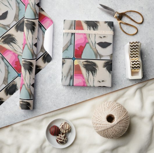 'The Chill' schilderij op een Cadeaupapier (Crafts)