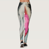 'The Chill' schilderij op een Leggings (Achterkant)