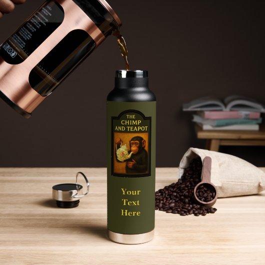 The Chimp And Teapot Pub Waterfles (Koffie (Gedraaid)  )