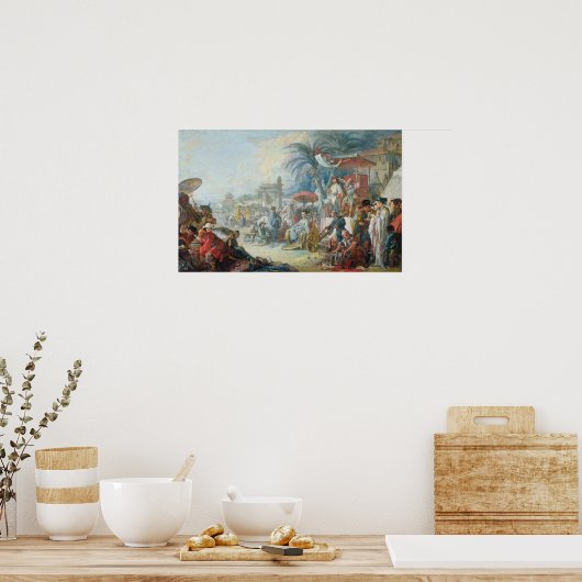 The Chinese Fair, c.1742 Poster (Keuken)