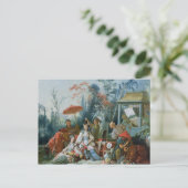 The Chinese Garden, c.1742 Briefkaart (Staand voorkant)