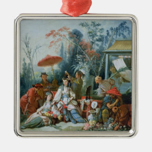 The Chinese Garden, c.1742 Metalen Ornament