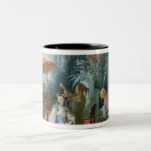 The Chinese Garden, c.1742 Tweekleurige Koffiemok (Center)