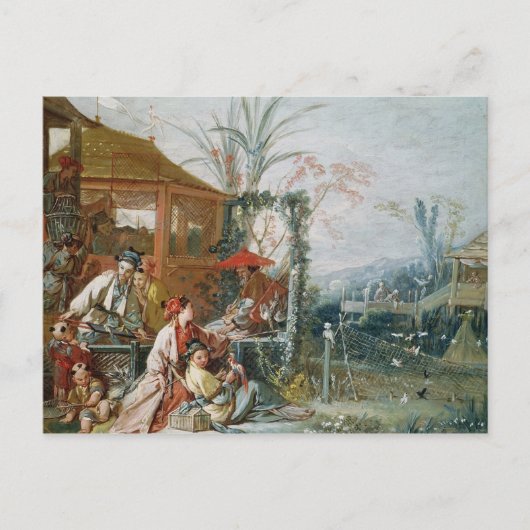 The Chinese Hunt, c.1742 Briefkaart (Voorkant)