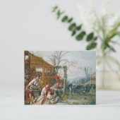 The Chinese Hunt, c.1742 Briefkaart (Staand voorkant)