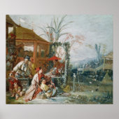 The Chinese Hunt, c.1742 Poster (Voorkant)