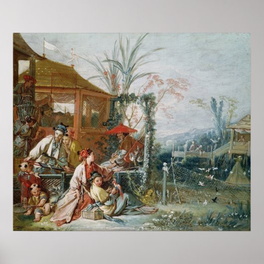 The Chinese Hunt, c.1742 Poster (Voorkant)