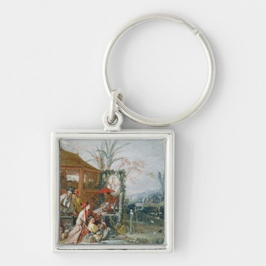 The Chinese Hunt, c.1742 Sleutelhanger (Voorkant)