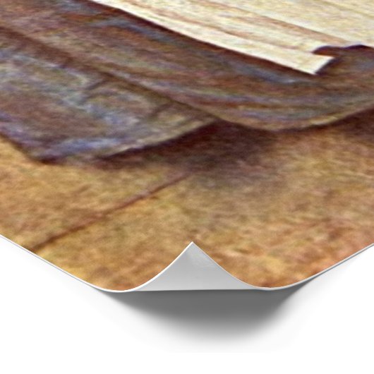 The Chocolate Girl by Jean-Etienne Liotard Poster (Hoek)