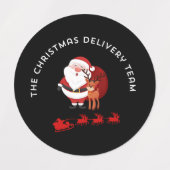 The Christmas Delivery Team Labels (Design 1)