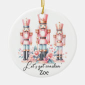 The Christmas Nutcracker Ceramic Ornament (Voorkant)