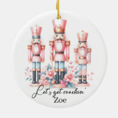 The Christmas Nutcracker Ceramic Ornament (Achterkant)