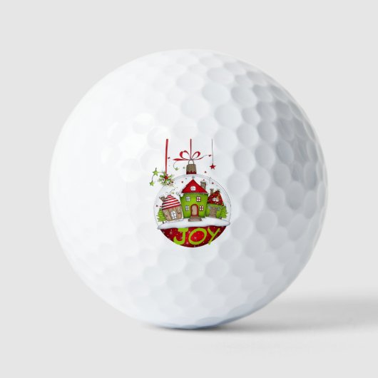 The Christmas Ornament Golf Balls Golfballen (Voorkant)