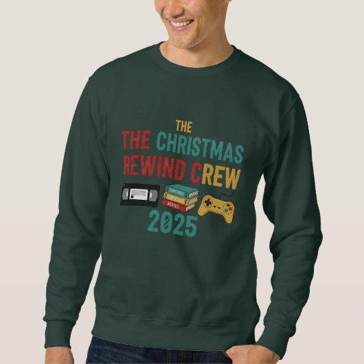 The Christmas Rewind Crew 2025 Trui (Voorkant)