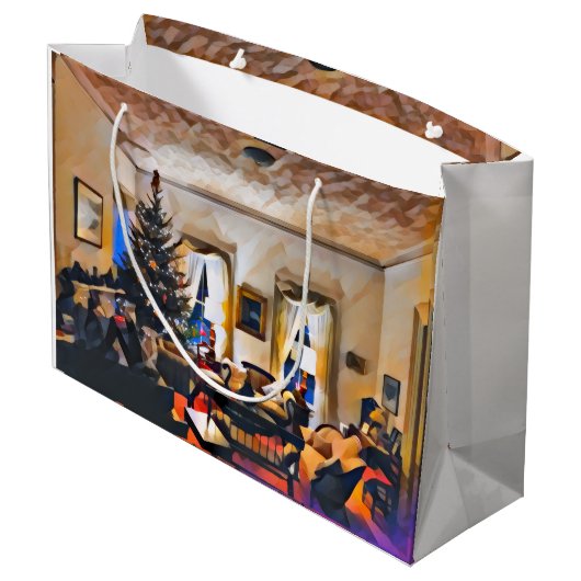 The Christmas Room Groot Cadeauzakje (Achterkant Gekanteld)