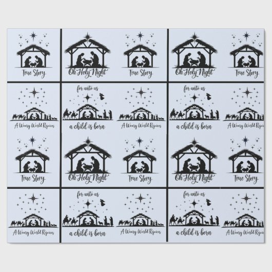 The Christmas Story Cadeaupapier (Vlak)