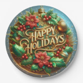 The Christmas Table Papieren Bordje (Voorkant)