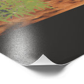 The chunky cuddly Wombat Foto Afdruk (Hoek)