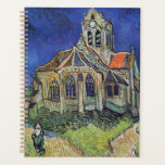The Church at Auvers 1890 by Vincent van Gogh Planner<br><div class="desc">Vincent Willem van Gogh (Dutch: [ˈvɪnsɛnt ˈʋɪləɱ vɑŋ ˈɣɔx] (listen);[note 1] 30 March 1853 – 29 July 1890) was a Dutch Post-Impressionist painter who posthumously became one of the most famous and influential figures in the history of Western art. In a decade, he created about 2, 100 artworks, including around...</div>