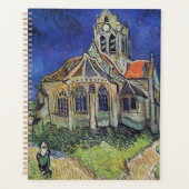 The Church at Auvers 1890 by Vincent van Gogh Planner (Voorkant)