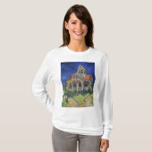 The Church at Auvers 1890 by Vincent van Gogh T-shirt (Voorkant volledig)