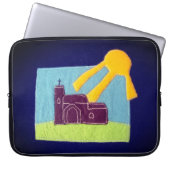 The church laptop sleeve (Voorkant)
