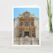 The Church of the Assumption of Our Lady, Lliria Kaart (Voorkant)