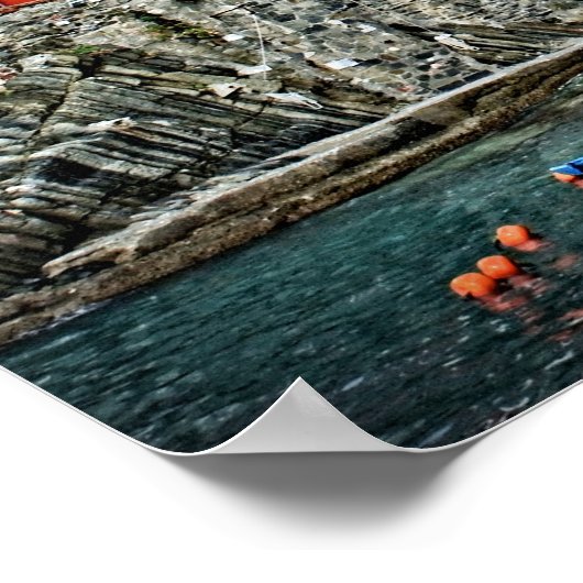 The Cinque Terre - Riomaggiore, Italië Poster 20x1 (Hoek)