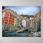 The Cinque Terre - Riomaggiore, Italië Poster 20x1 (Voorkant)