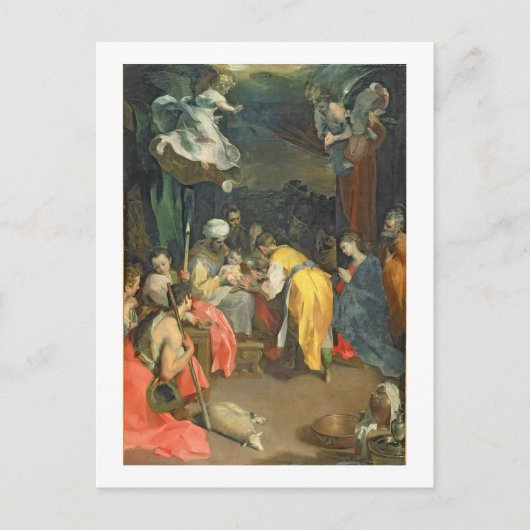 The Circumcision of Christus, 1590 (olie op canvas Briefkaart (Voorkant)