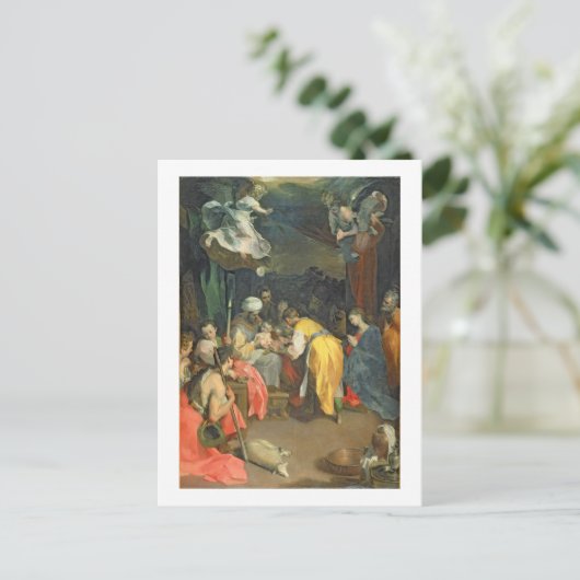 The Circumcision of Christus, 1590 (olie op canvas Briefkaart (Staand voorkant)