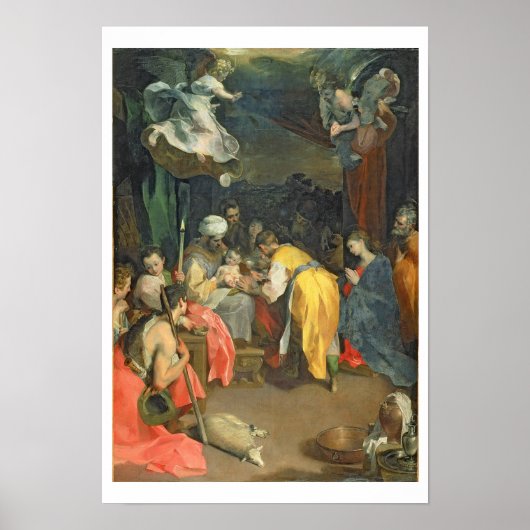 The Circumcision of Christus, 1590 (olie op canvas Poster (Voorkant)