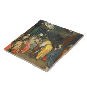 The Circumcision of Christus, 1590 (olie op canvas Tegeltje (Zijkant)