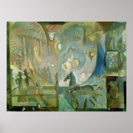 The Circus, c.1910 Poster (Voorkant)