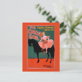 The Circus Girl - Woman on Horse Theatrical Briefkaart (Staand voorkant)
