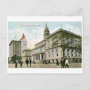 "The City Hall" New York Briefkaart