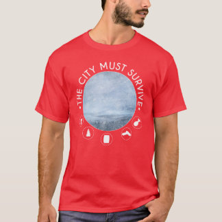The city must survive original frostpunk inspired t-shirt