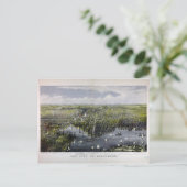 \The City of Baltimore by Currier & Ives (1880) Briefkaart (Staand voorkant)