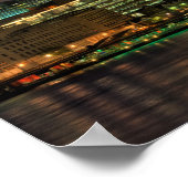 The City of London at night Poster (Hoek)